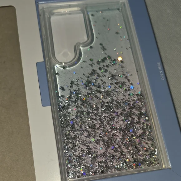 Insignia Glitter Case for Samsung Galaxy S24 Ultra - Silver - Picture 9 of 9